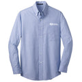 Men's Crosshatch Easy Care Long Sleeve Shirt