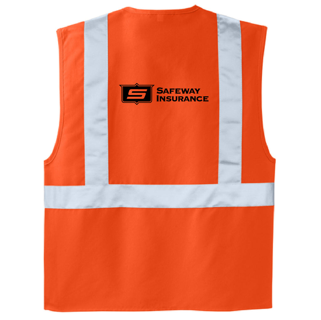 Safety Vest with Reflective Tape