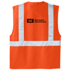 Safety Vest with Reflective Tape
