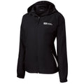 Ladies Colorblock Hooded Jacket