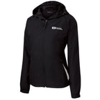 Ladies Colorblock Hooded Jacket