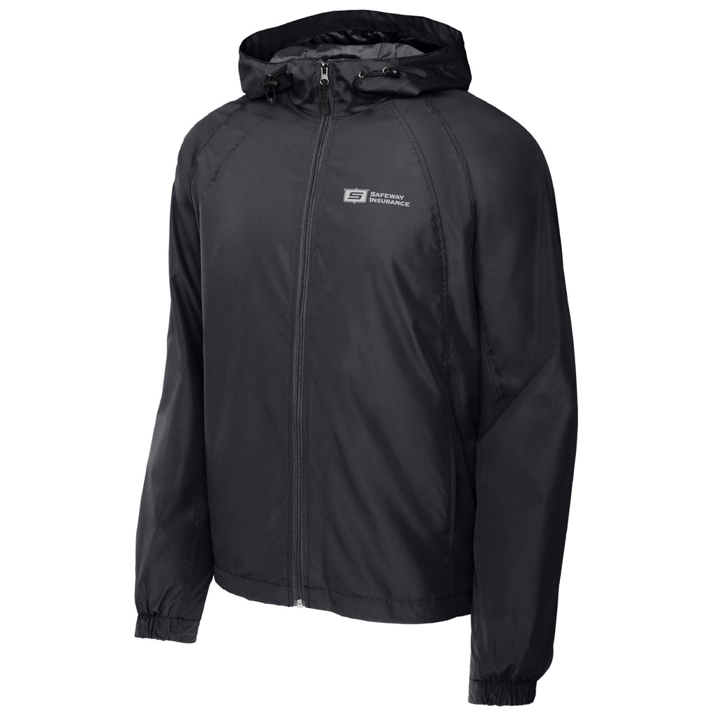 Men's Hooded Raglan Jacket