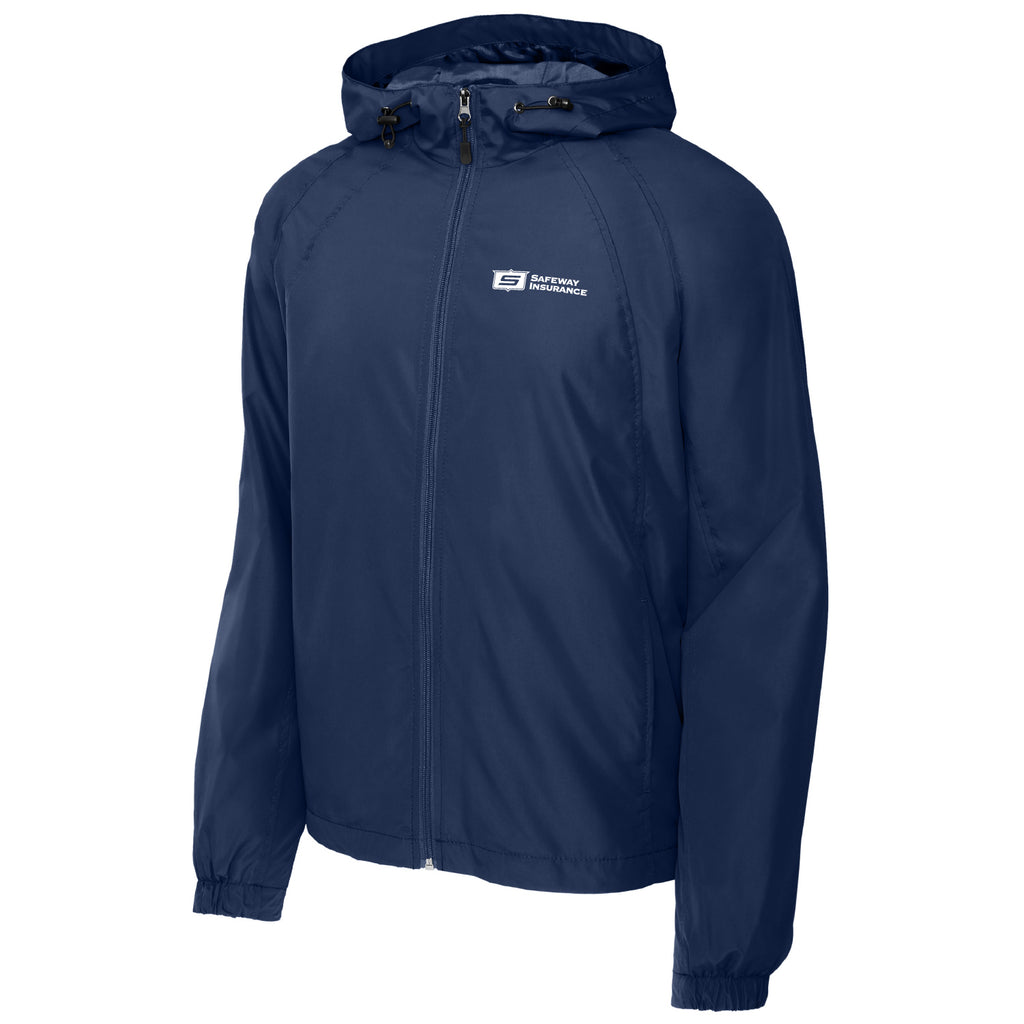 Men's Hooded Raglan Jacket