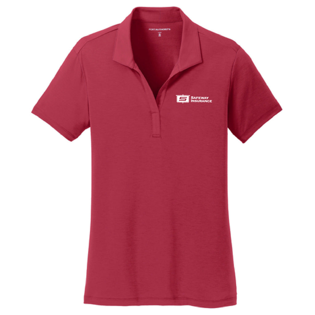 Ladies Cotton Touch Performance Polo