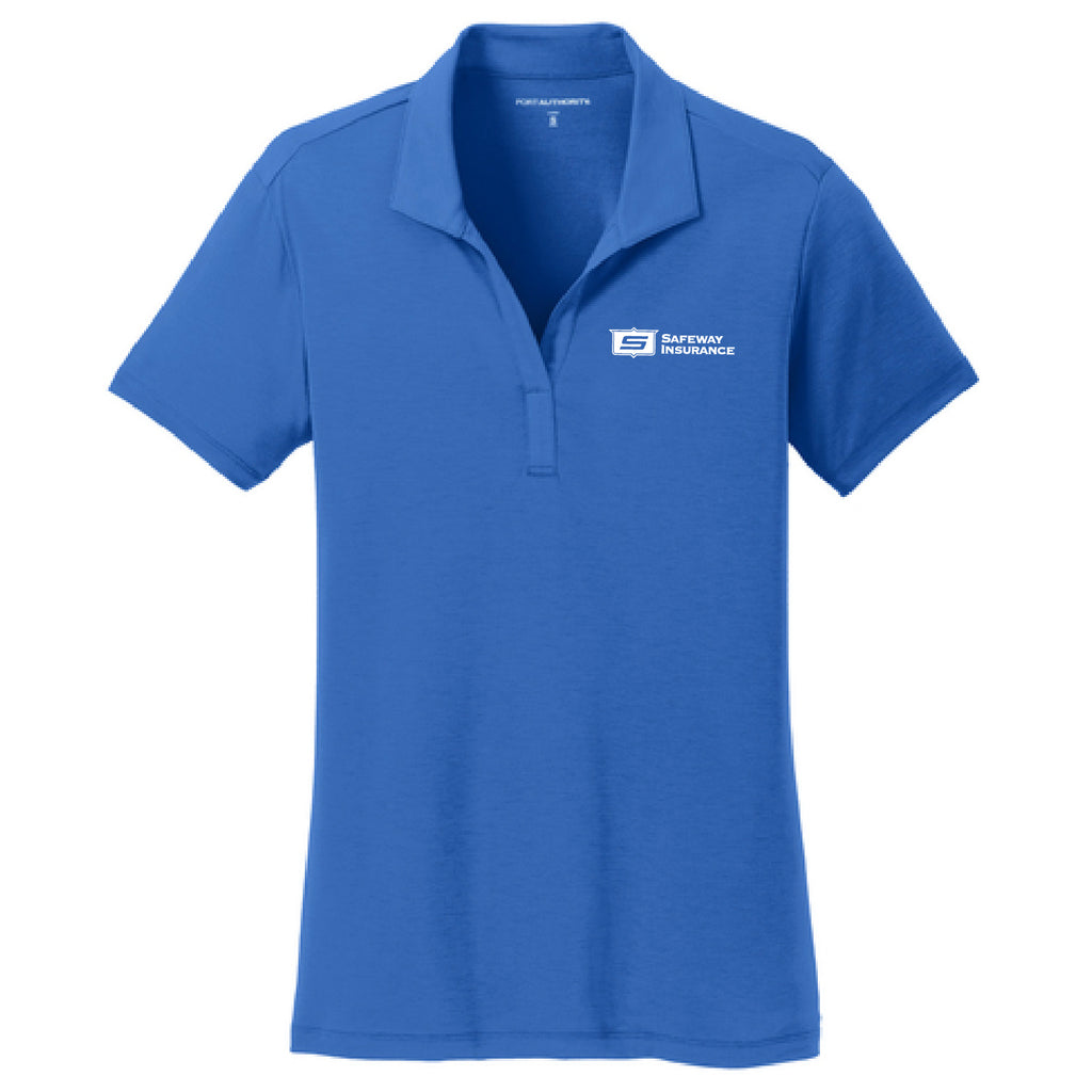 Ladies Cotton Touch Performance Polo
