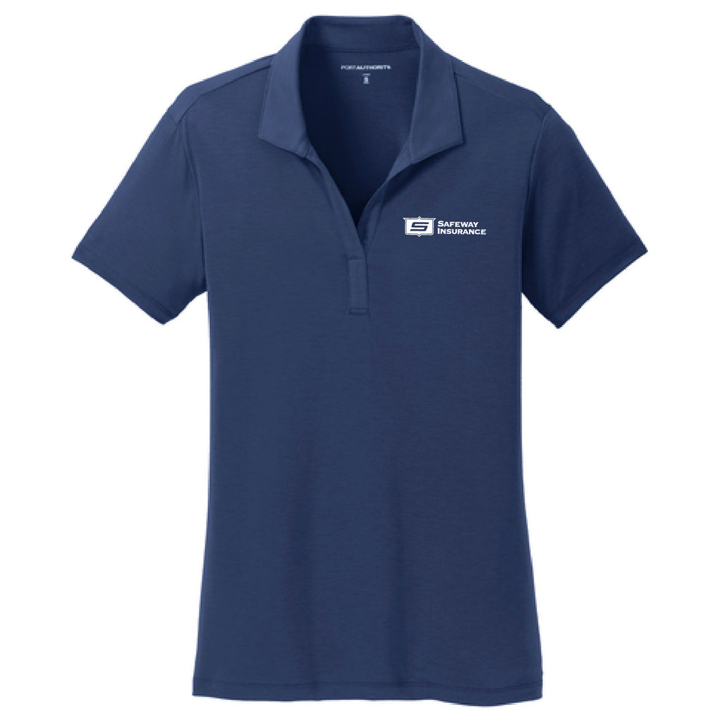 Ladies Cotton Touch Performance Polo