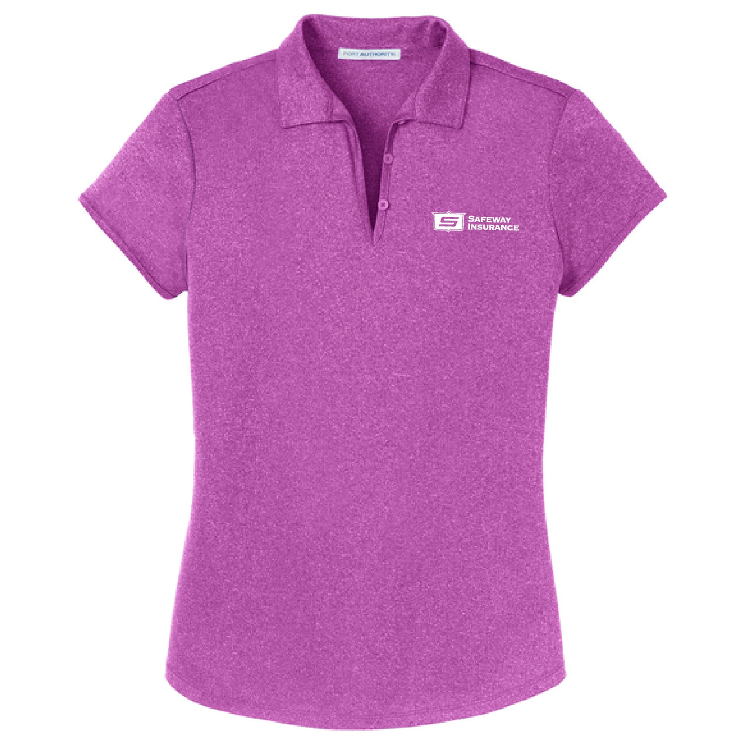 Ladies Trace Heather Polo