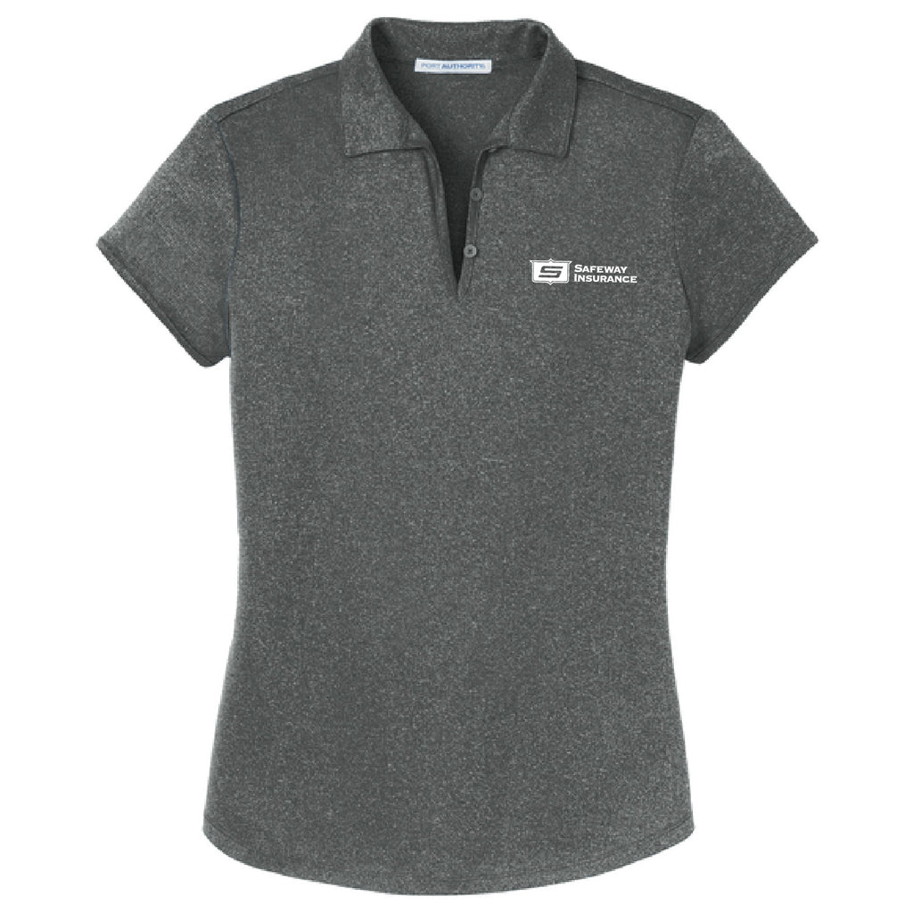 Ladies Trace Heather Polo