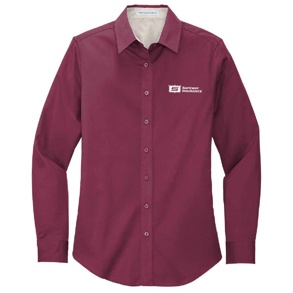 Ladies Long Sleeve Easy Care Shirt