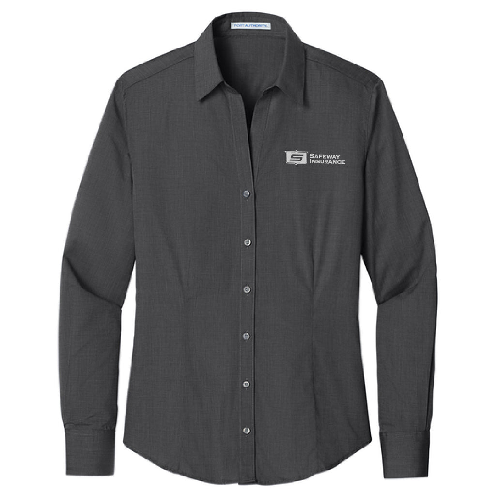 Ladies' Crosshatch Easy Care Shirt