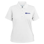 Ladies Pebble Beach Grid Texture Polo