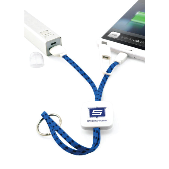 Braided 2 in 1 Charging Cables