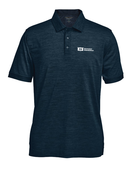 Men's Marled Polo by Pebble Beach